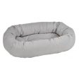 Bowsers Donut Dog Bed Microvelvet Granite Discount