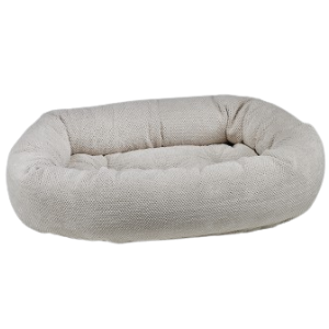 Bowsers Donut Dog Bed Microvelvet Chenille Aspen Online now