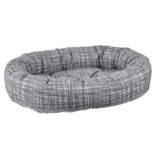 Bowsers Donut Dog Bed Micro Jacuard Tribeca Fashion