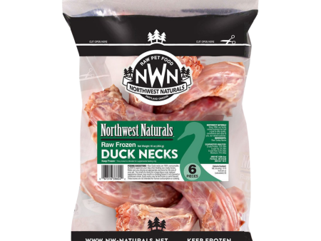 Northwest Naturals Raw Frozen Duck Necks 6 pack For Discount