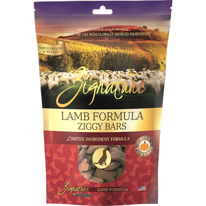 Zignature Ziggy Bars Lamb Formula Crunchy Dog Treats 12oz on Sale