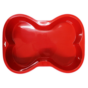 Puppy Cake Bone Shaped Silicone Dog & Cat Cake Pan Supply