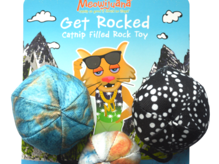 Meowijuana Catnip Get Rocked String of Stones Cat Toy Cheap