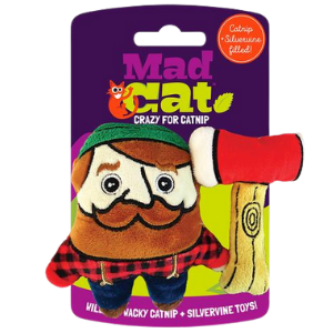 R2P Pet Mad Cat Lumpurrjack 2pk Catnip Cat Toy Hot on Sale