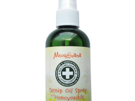 Meowijuana Organic Catnip & Honeysuckle Spray, 3 oz For Discount