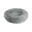 Arlee Shaggy Donut Bed Charcoal For Cheap