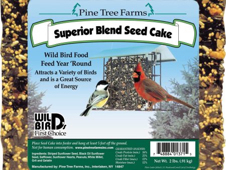 Pine Tree Farms Inc - Superior Bird Seed Cake Cheap