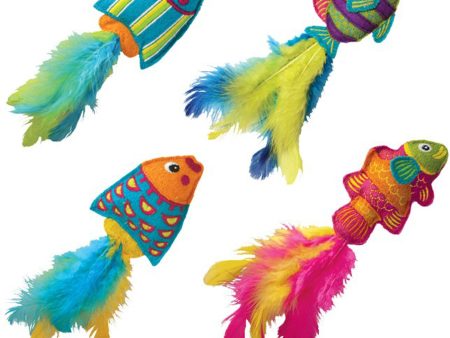 Kong Company - Tropics Fish W Catnip Cat Toy Online Sale