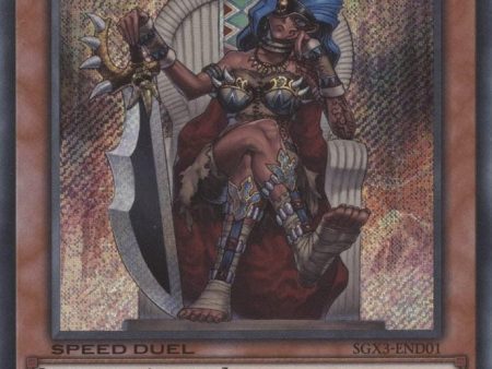 Amazoness Queen [SGX3-END01] Secret Rare Cheap