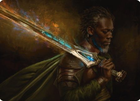 Anduril, Flame of the West Art Card [The Lord of the Rings: Tales of Middle-earth Art Series] Online