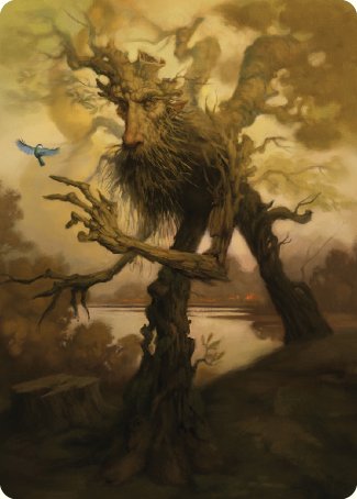 Treefolk Token Art Card [The Lord of the Rings: Tales of Middle-earth Art Series] For Cheap