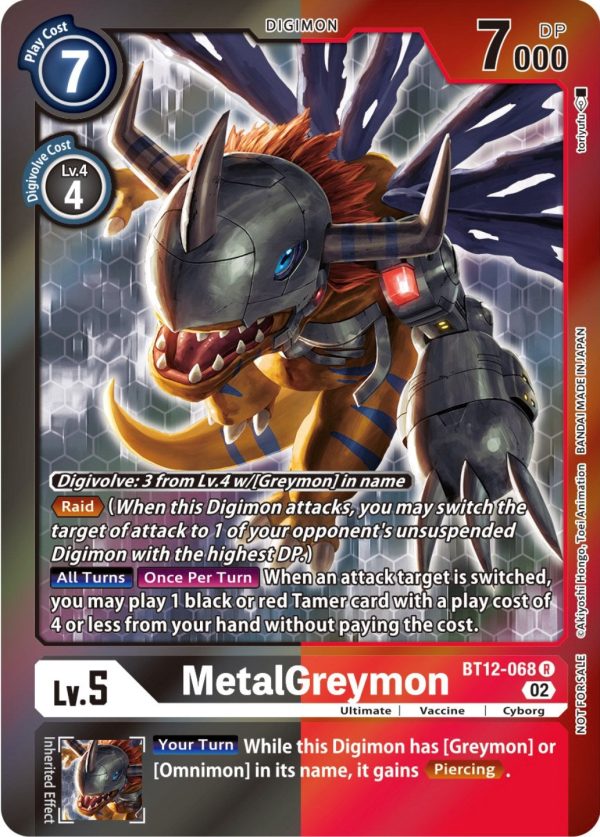 MetalGreymon [BT12-068] (Tamer Party -Special-) [Across Time Promos] For Cheap