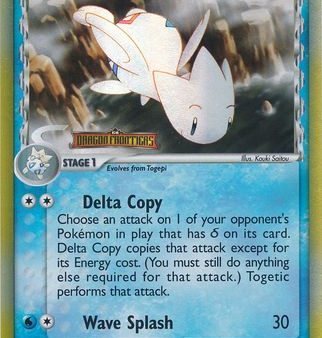 Togetic (11 101) (Delta Species) (Stamped) [EX: Dragon Frontiers] Cheap