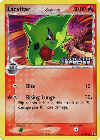 Larvitar (73 113) (Delta Species) (Stamped) [EX: Delta Species] Cheap