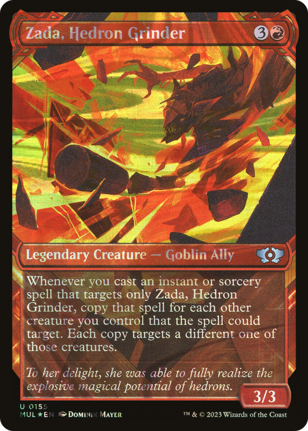 Zada, Hedron Grinder (Halo Foil) [Multiverse Legends] Discount