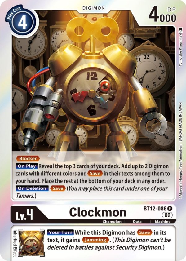 Clockmon [BT12-086] [Across Time] Supply