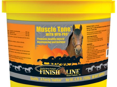 Finish Line - Muscle Tone With Myo-pro Equine Supplement Online