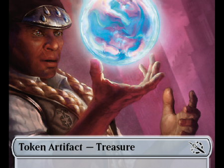 Treasure (20)    Spirit (14) Double-Sided Token [March of the Machine Tokens] Fashion