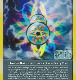 Double Rainbow Energy (88 100) (Stamped) [EX: Crystal Guardians] Online