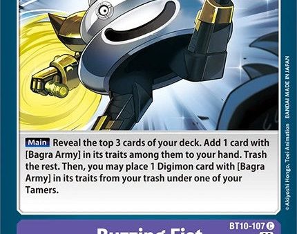 Buzzing Fist [BT10-107] [Revision Pack Cards] Online Sale