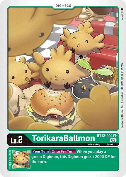 TorikaraBallmon [BT12-004] [Across Time] For Cheap