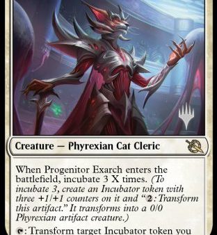 Progenitor Exarch (Promo Pack) [March of the Machine Promos] Cheap