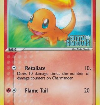 Charmander (48 100) (Stamped) [EX: Crystal Guardians] Online Sale