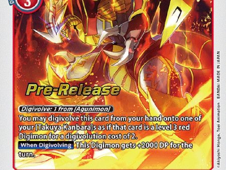 BurningGreymon [BT12-013] [Across Time Pre-Release Cards] Supply