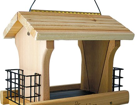 Audubon woodlink - Cedar Wood Ranch Style Bird Feeder W suet Holders Online