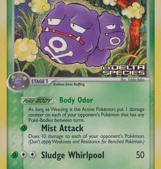 Weezing (33 113) (Stamped) [EX: Delta Species] For Discount