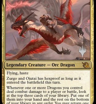 Zurgo and Ojutai (Promo Pack) [March of the Machine Promos] on Sale