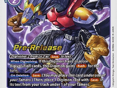 Arresterdramon [BT12-077] [Across Time Pre-Release Cards] Sale