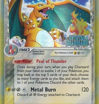 Charizard (4 100) (Delta Species) (Stamped) [EX: Crystal Guardians] Fashion