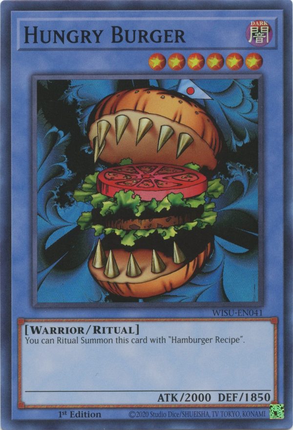 Hungry Burger [WISU-EN041] Super Rare Supply