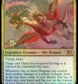 Zurgo and Ojutai [March of the Machine Prerelease Promos] Hot on Sale