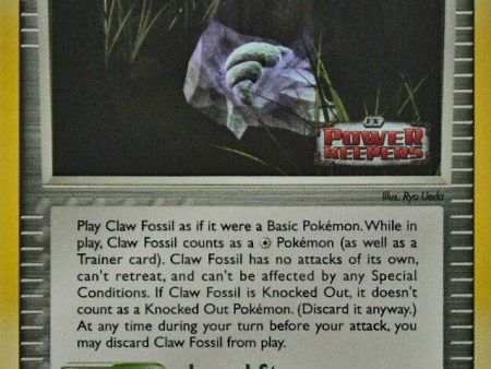 Claw Fossil (84 108) (Stamped) [EX: Power Keepers] For Cheap