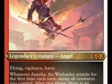 Aurelia, the Warleader (Foil Etched) [Multiverse Legends] Discount