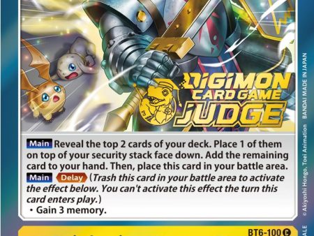 Reinforcing Memory Boost! [BT6-100] (Judge Pack 3) [Double Diamond Promos] Online Sale