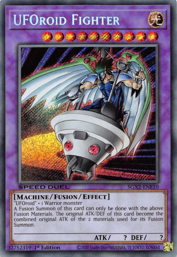 UFOroid Fighter [SGX2-ENE10] Secret Rare For Cheap