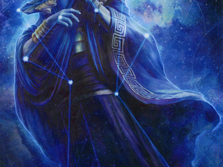 Atris, Oracle of Half-Truths Art Card [March of the Machine Art Series] Sale