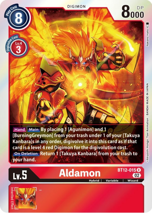 Aldamon [BT12-015] [Across Time] For Cheap