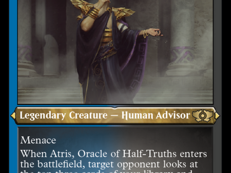 Atris, Oracle of Half-Truths (Foil Etched) [Multiverse Legends] Discount